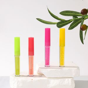 Private Label Moisture Glossy Lip Oil cosmetics Glitter lip gloss