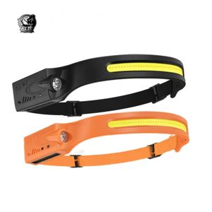Multifunctional Headlight 230° USB Rechargeable Headlamp With adjust Emergency Head lamps