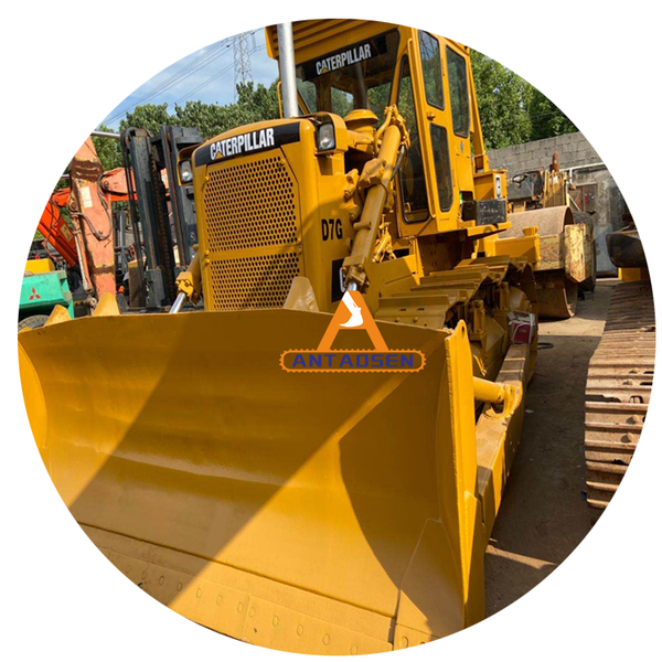 Used Crawler Tractor Cat D7g Secondhand Caterpillar Track Bulldozer D7G D7H D7R in stock for sale