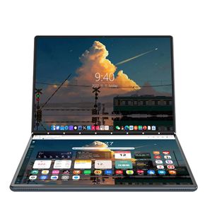 2024 New 13.5 Inch 2-in-1 Business Laptop Dual Touch Screen Intel Window Tablet PC with SSD Hard Drive Hot Sales Bulk Wholesale
