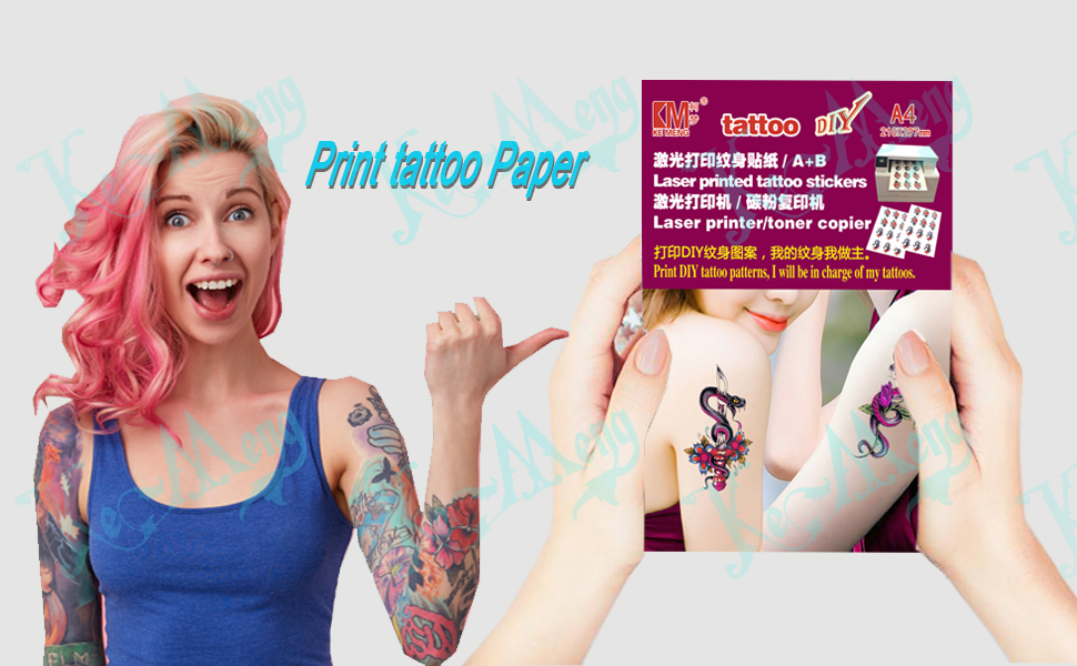 Huizhou Kemeng Technology Co., Ltd. Temporary Tattoo Paper
