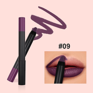 Wholesale Vegan Makeup Lipliner Cosmetics High Pigment Smooth Lipstick Pencil Custom Creamy Matte Nude Private Label Lip Liner