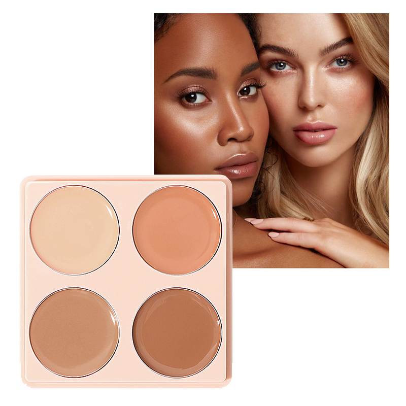 Covering Dark Circles Face Makeup Custom Bronzer Highlighters Matte High Coverage Concealer Covers Body Cream Contour Palette