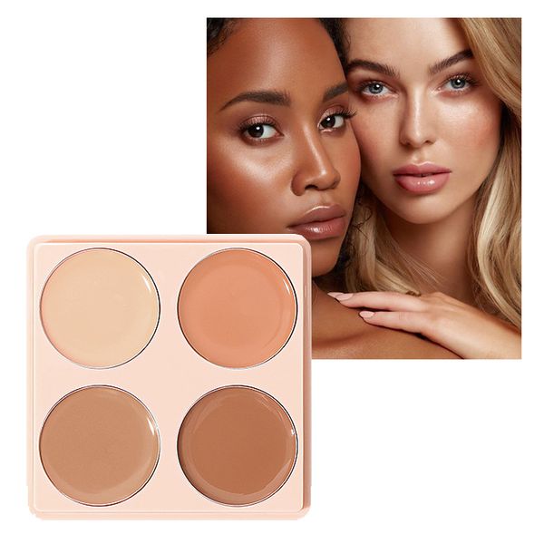 Covering Dark Circles Face Makeup Custom Bronzer Highlighters Matte High Coverage Concealer Covers Body Cream Contour Palette