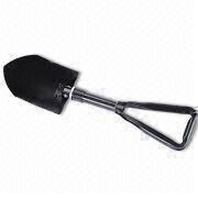 Emergency Foldable Shovel with 1.5mm Thickness, Heat-treated Blade and A3 Steel Handle