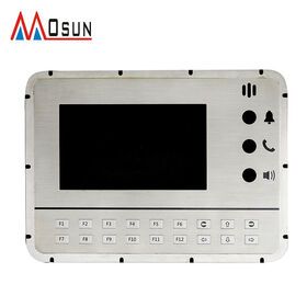 Custom Stainless steel numeric keypad 4x4 metal keypad