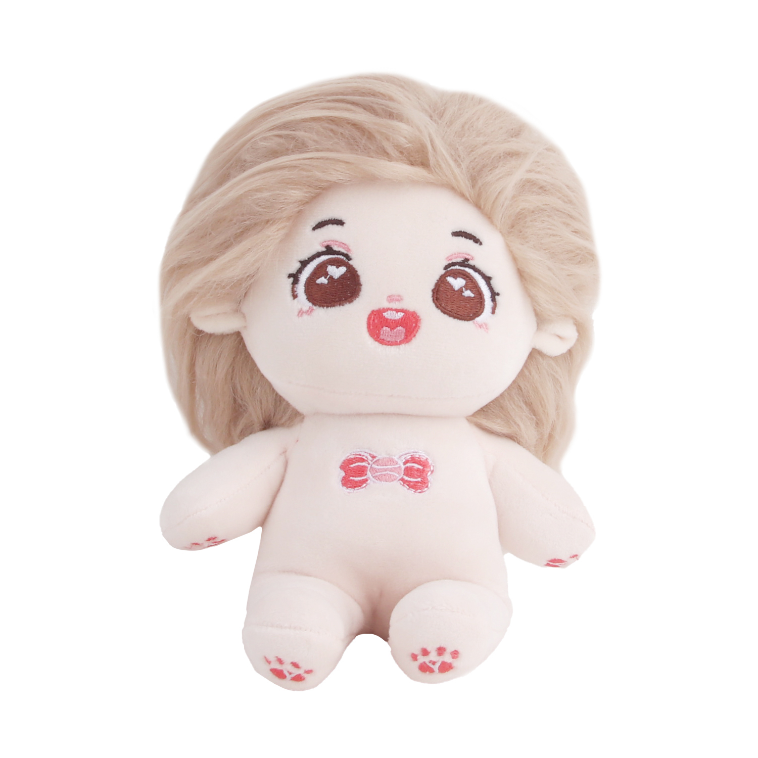Yiwu Miss You Craft Co., Ltd. Hot Selling Cotton Doll, Cute Bow Little Girl Dress Up Doll Dress Up Hairstyle Doll