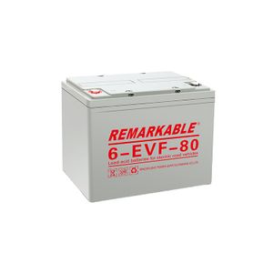High Quality 6 EVF 80 VRLA AGM 12V 80Ah Road Sweeper Battery Sealed Type 150Ah Storage Electric Car Power Tools Certified ROHS