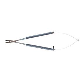 Micro Scissors Rounded Handle Surgical Micro Scissor Microsurgical Scissors Surgery Instruments Stainless Steel