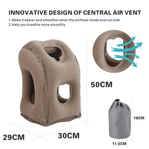 Custom PVC air pillows for truck Inflatable Neck Air travel Littlebay Inflatable pillow Travel Pillow for Airplane