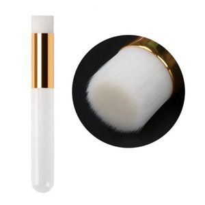 Handle Eyelash Extension Cleaning Brush Synthetic Material Concealer and Foundation Cleanser Tool Nose Washing Brush FYD Wood