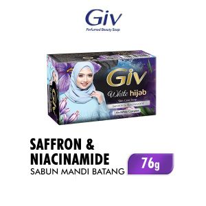 HIJAB Soap Bar WHITE 72gr | Indonesia Origin | Cheap popular soap with long lasting fragrance