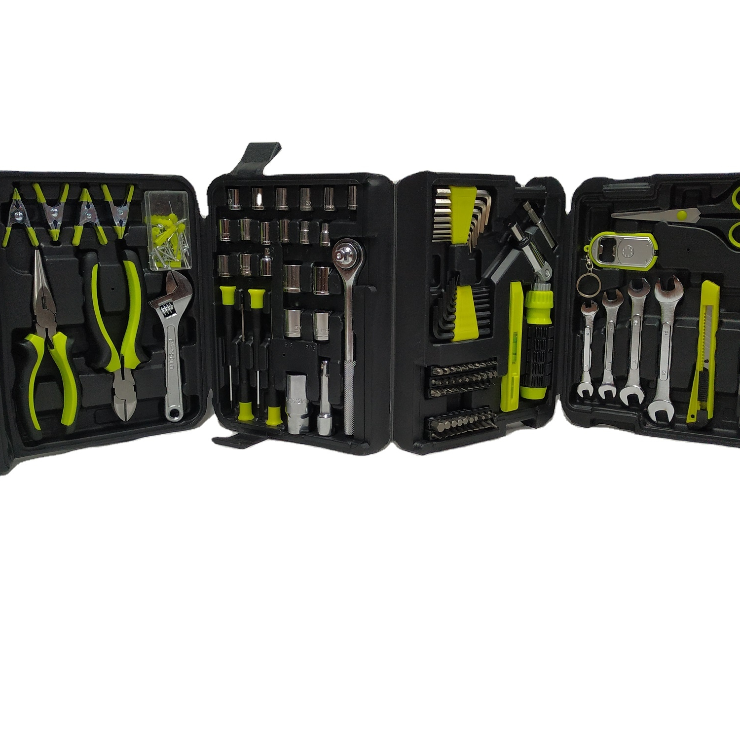 189 pcs professional  foldable  set  de herramientas tool set mechanical hand tools for home work