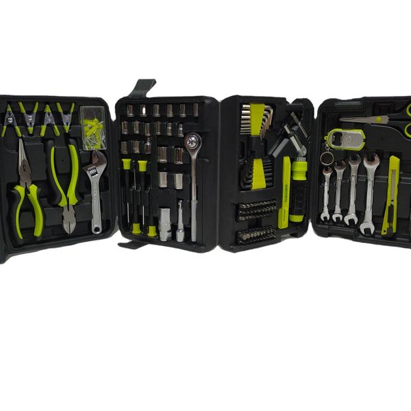 189 pcs professional  foldable  set  de herramientas tool set mechanical hand tools for home work