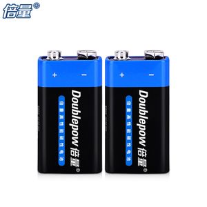 Factory-Priced 9V Carbon Zinc 6F22 Battery primary battery cell for Smoke Alarms Walkie-Talkies Home Appliances Toys