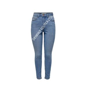Direct Manufacturer Light Blue Skinny Jeans Custom Design High Quality Apparel Denim Pants Women Bangladesh overruns supplier