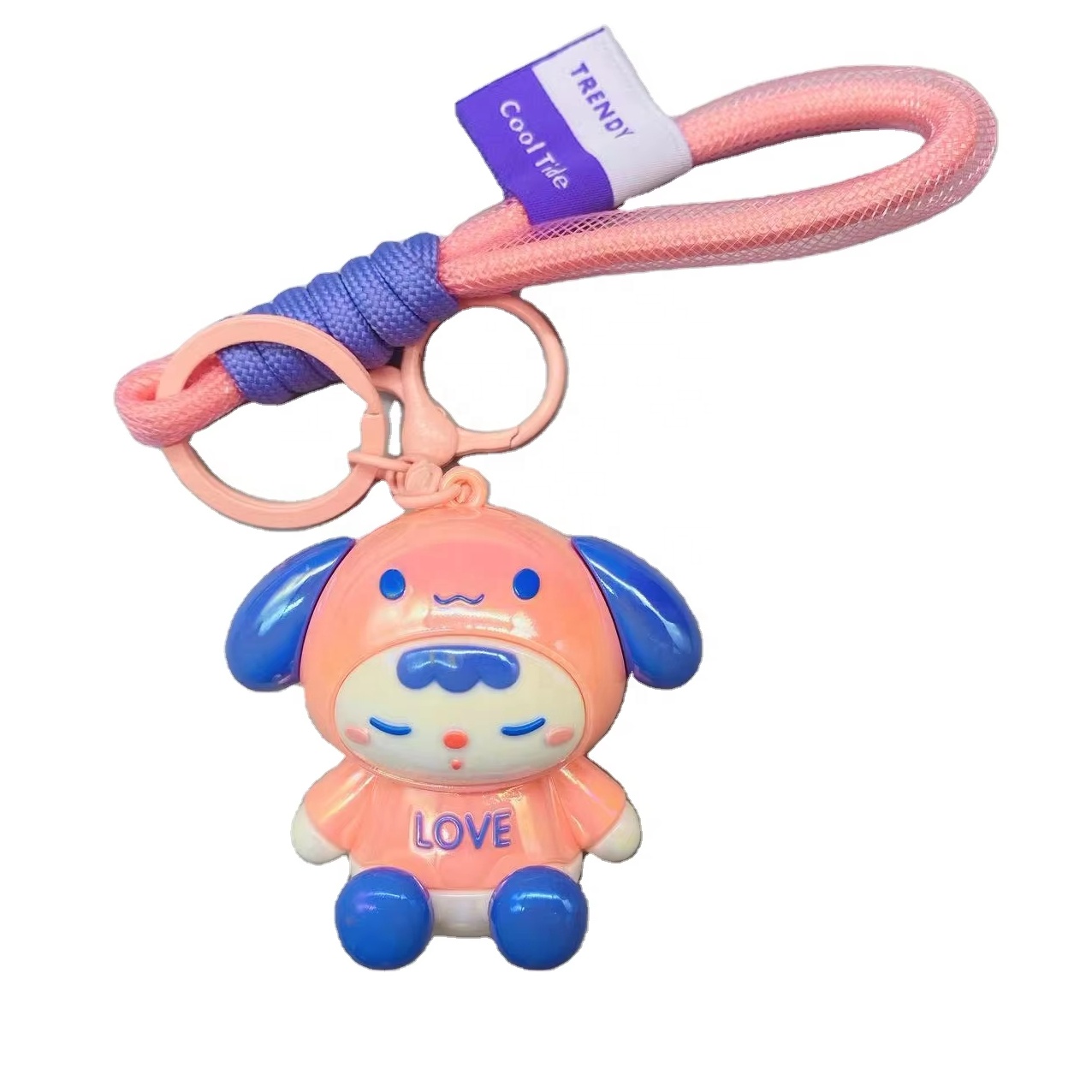 Dongguan Kaisen Jewelry Industry Co., Ltd. HOT Wholesale Cartoon Character Custom Rubber 3D Soft Pvc Design Keychains Customized Anime Keychain