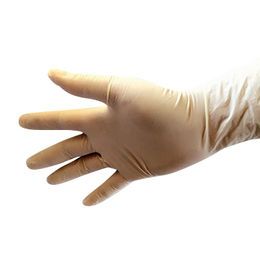 CE FAD ISO approved disposable surgical latex gloves sterile