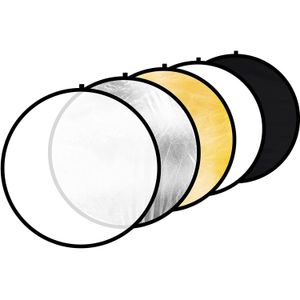 Photography 5 in 1 Collapsible Photography Light Reflector with Bag for Photo Studio Indoor Outdoor Lighting