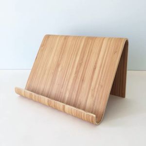 Curved wood, wood product processing custom service Wooden phone, computer and tablet stand plywood panel products