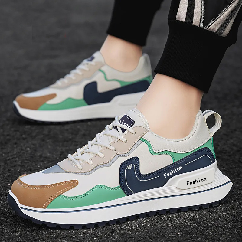 Yiwu Tengyu Shoe Factory Manufacturer Custom Brand Design Hot Selling Student Trend Running Shoes Fitness Outdoor New Fashionable Casual Sneaker