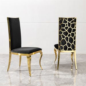 QIANCHENG foshan manufacturing hall fabric upholstered bistro kitchen counter chair 304 restaurant dining chairs with long back
