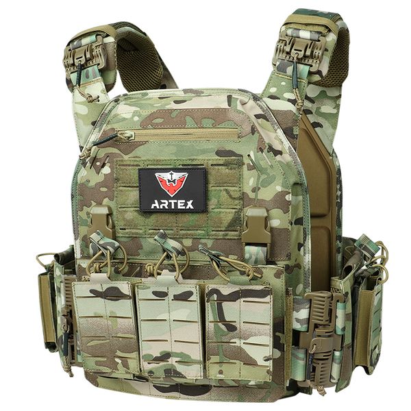 ARTEX Tactical Vest New Fashion Style Wholesale Custom Outdoor OCP ACU Green Protective Plate Carrier Tactical Vest