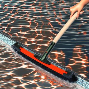 18" disassemble reinformed wall brush for swimming pools cleaning tools