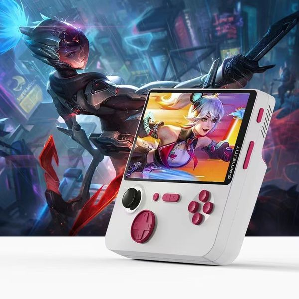 Factory Wholesale E5 Handheld Game Console 5" IPS Screen Portable Video Game Player Linux System 64GB 3D Classic Games