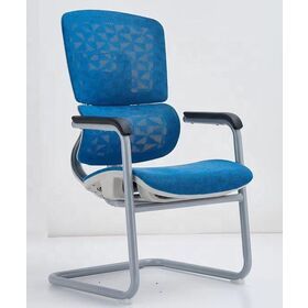Wholesale Home Furniture mesh office chair without wheels conference chairs office staff chair