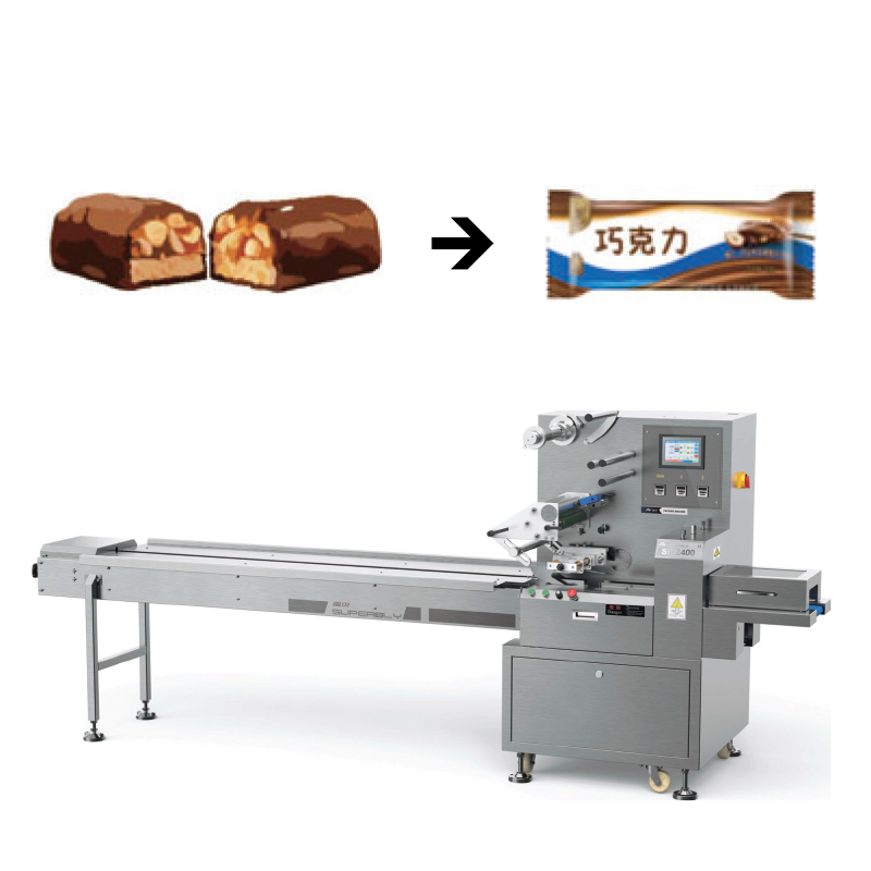 2024 Feeding High Speed Automatic Food Wrapping And Packing Machine