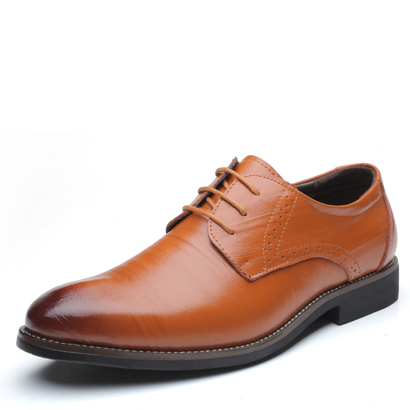 Wenzhou Ailange E-Commerce Co., Ltd. Deodorization pu Leather Flat Office loafers Official Oxford leather men's formal dress shoes 38-48