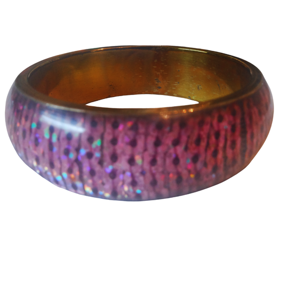 Classic Style Women's Resin Bangles with Sequin Design Fashion Bangles from Costume Jewelry Wholesalers Suppliers