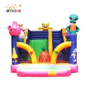 High Quality Party  Inflatable Bounce House  Semi-Enclosed Inflatable Jumping House