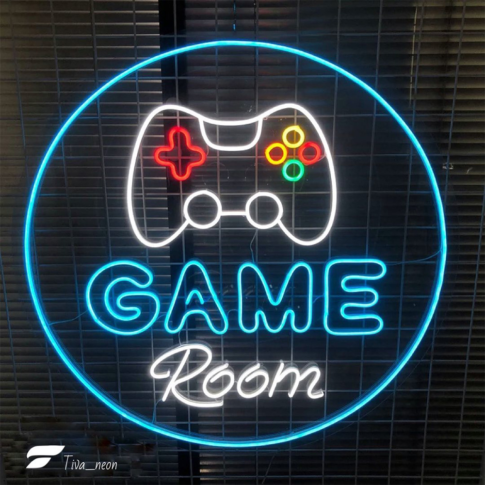 Shenzhen Forest Ren Trading Co., Ltd. Cheap Wall Mounted Battery Operated Small Gaming Game Room Led Neon Cloud Neon Sign