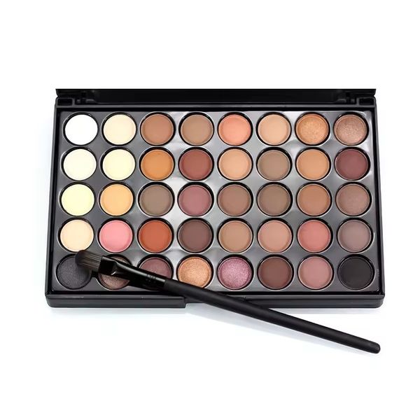 40 Colors makeup palette eyeshadow Matte Shimmer Glitter Eye Shadow Lasting Waterproof Smoky Sequin Eye Makeup Cosmetic Beauty