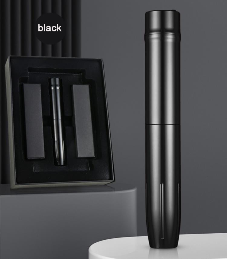 JIECIRON Slim Wireless Rechargeable Battery Pen Set for Microblading Short Pen with Cut Line Fog Tattoo Eyebrow