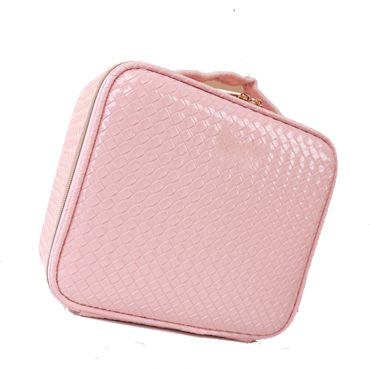 Small LED Makeup Case Portable Travel Cosmetic Bag Perfect Box for Skin Care Essentials