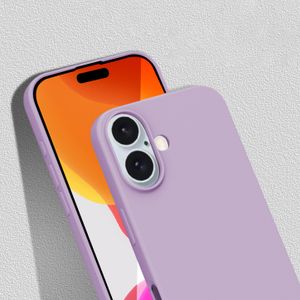 For iPhone 16 Case Silicone TPU Soft Shockproof Microfiber Lining Cushion Phone Cover Case For iPhone 15 Pro Max 14 Pro