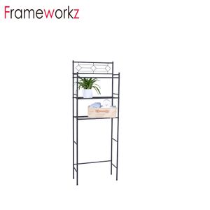 3 Tiers Metal Toilet Rack Storage Rack Organizer Bathroom