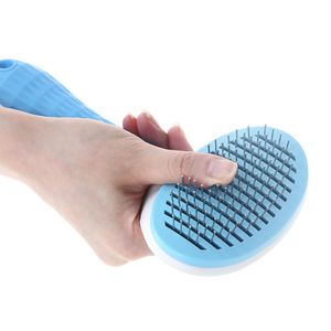 Wholesale Stainless Steel Pet Grooming Tools Dog Comb & Slicker Hair Brush Massaging Tool for Beauty Cleaning of Dogs and Cats