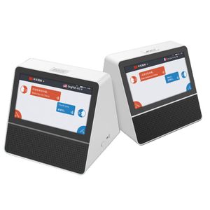 Manufacturer selling directly Double screen face to face instant smart voice translator devices used in service lobby