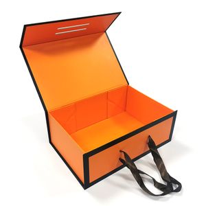 Custom Logo Folding Clothes Magnetic Gift Paper Box Recyclable Rigid Cardboard Packaging Box