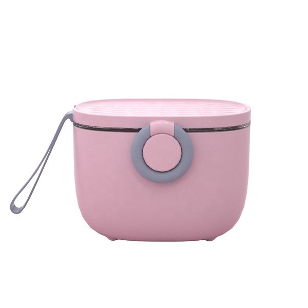 Portable Baby Snack Container storage food container for Baby Formula Dispenser travel baby milk powder container with lids