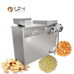 High Efficient Electric Cutting Peanut Kernel Strip Cutting Machine Almond Stripping Machine