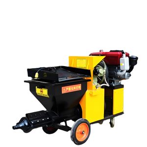 Diesel Construction Equipment Multifuncpump Machine Small Concrete Pump Mortar Pump Provided Wall Mortar Spraying Machine 150