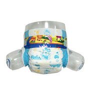 Baby Diapers, PE Backsheet with PP Tapes, 3D Leakguard not Rush