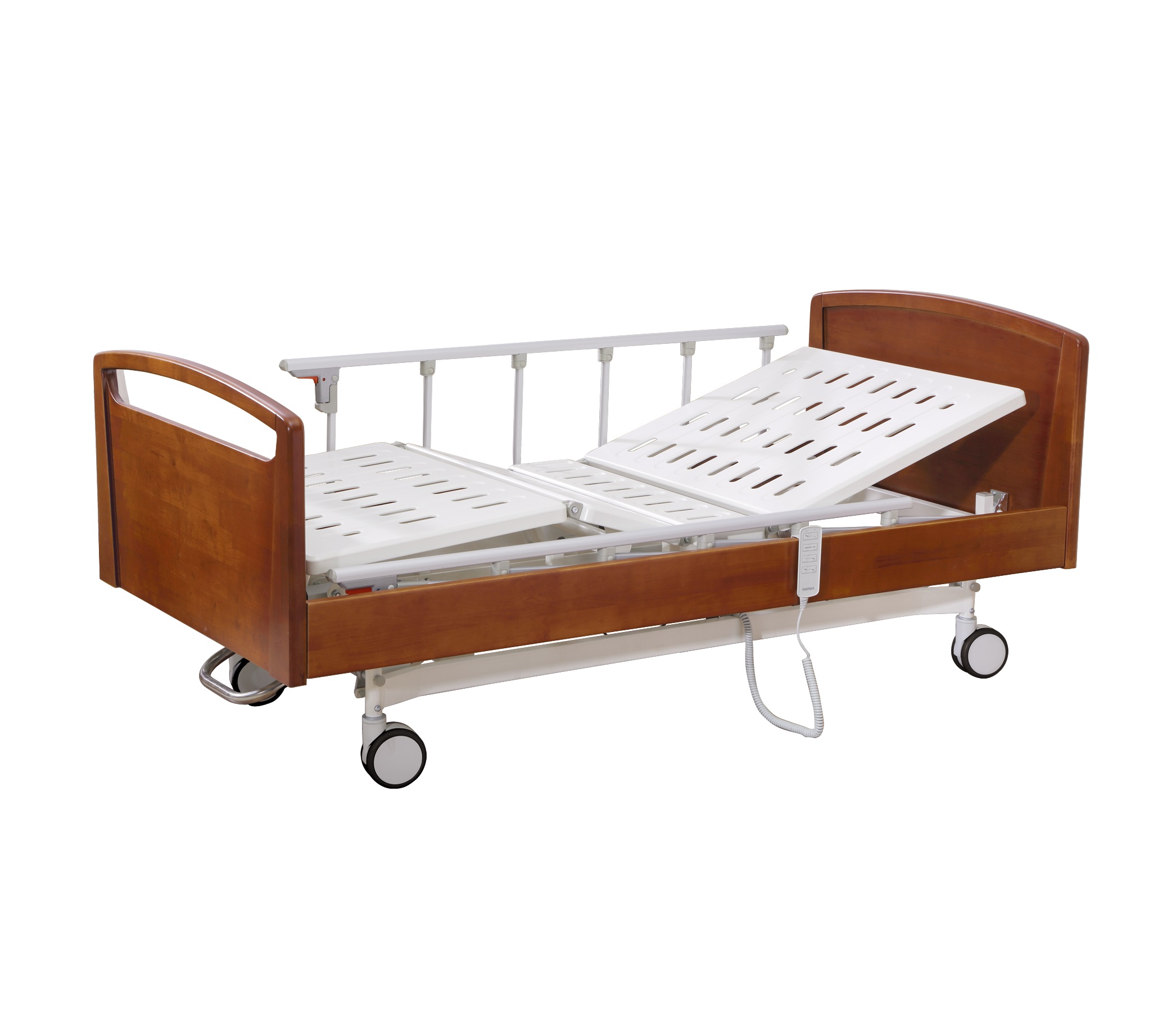 HH/DDC-II-001 Nursing Bed Wood Home Care for Elderly Medical Hospital and Clinic Furniture