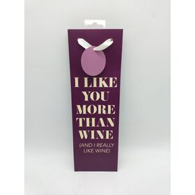 Hot sale 1 bottles wine bag Premium Spirits Liquor Champagne Paper Wine Bottle Gift Bag