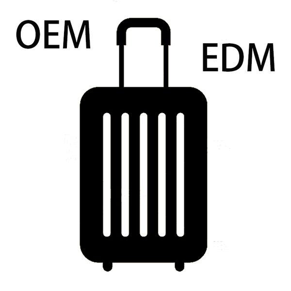 OEM customized hard suitcase  with new design with unique color requirements luggage